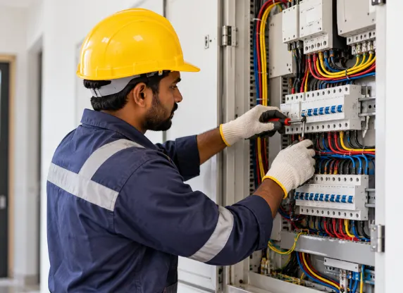 Electrical service by Ramgee Homes, Chennai