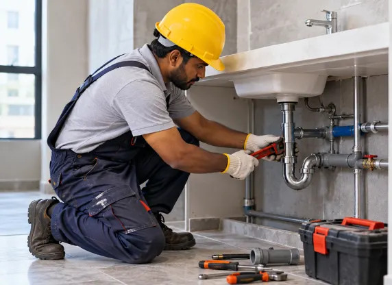 Plumbing service by Ramgee Homes, Chennai