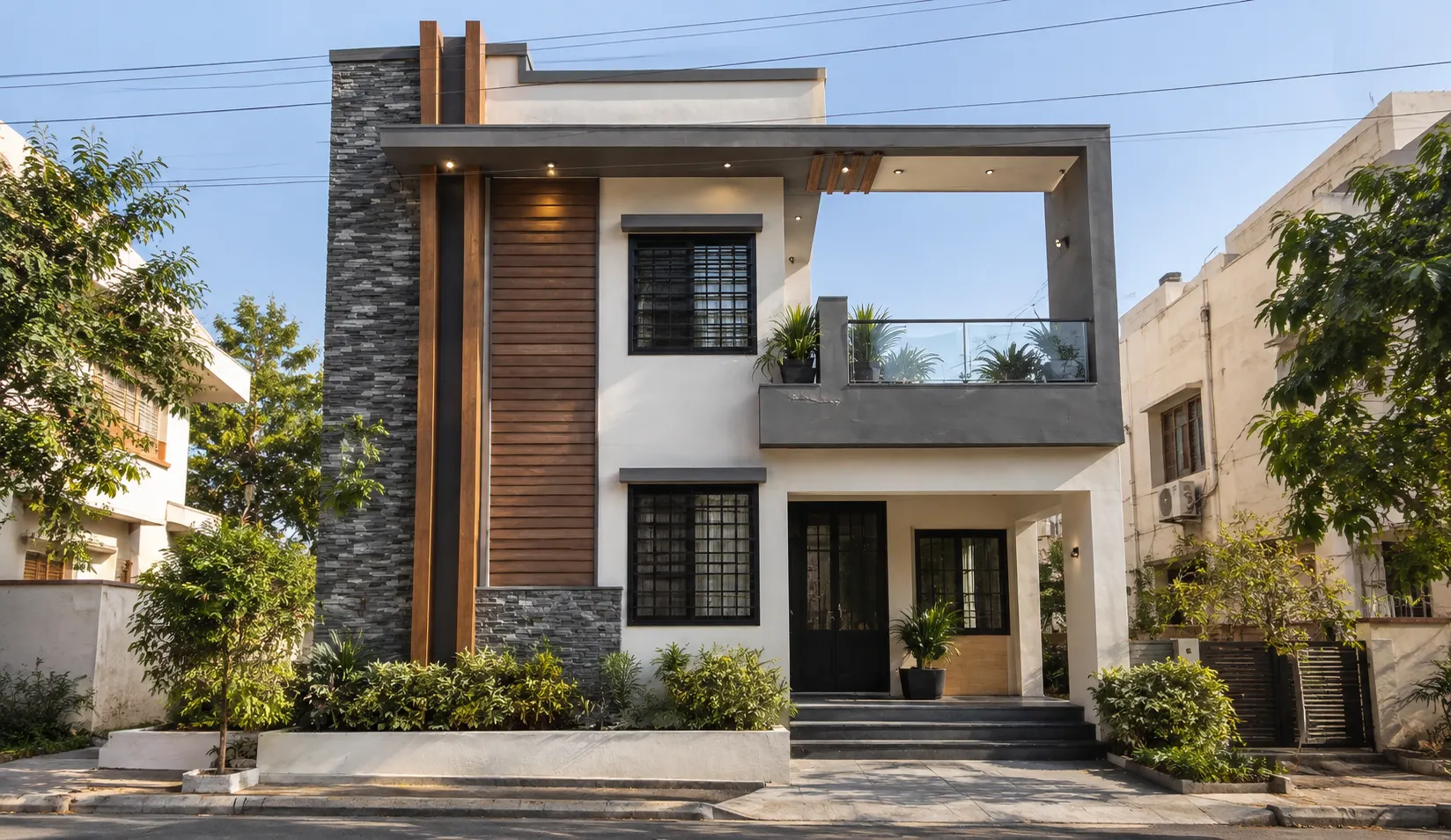 Contemporary Independent House - residential project by Ramgee
