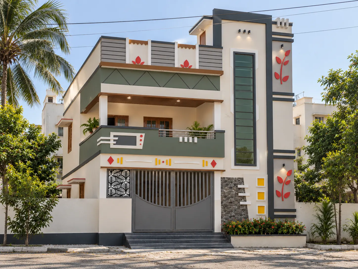 Individual House 2 in Hosur by Ramgee